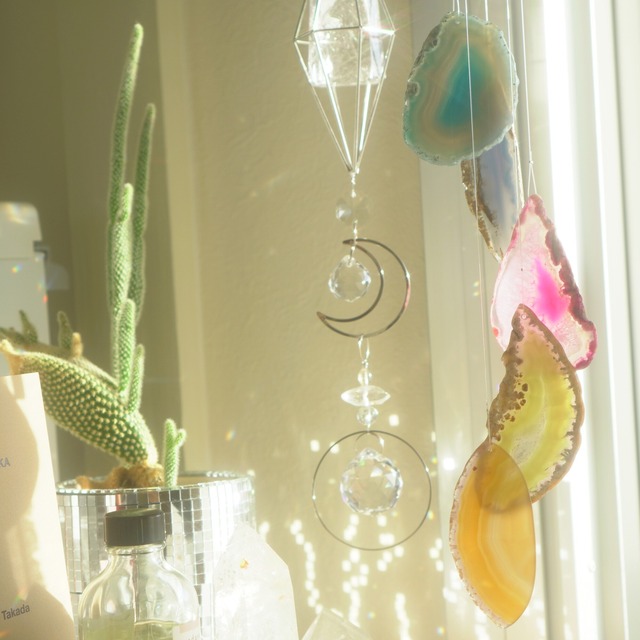 Flower Bouquet 17 - アゲートヒーリングチャイム / Agate Healing Chime