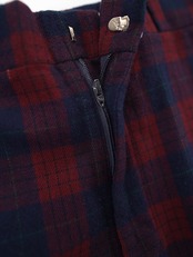 80s PENDLETON check wool pants