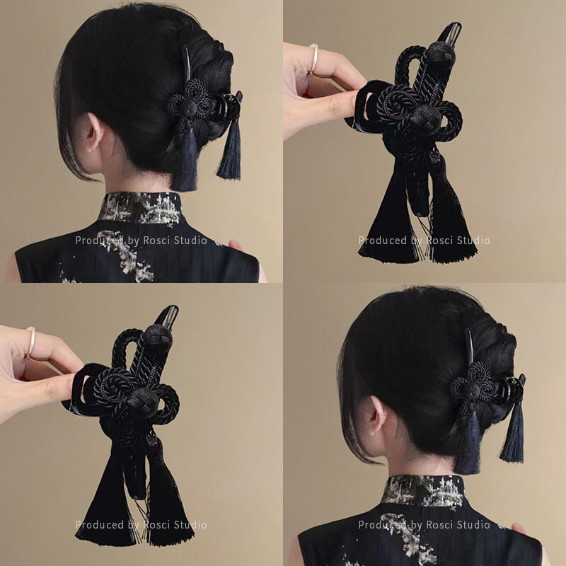 LUOXIシリーズ】☆チャイナ風髪飾り☆ 2color ヘアクリップ レディース