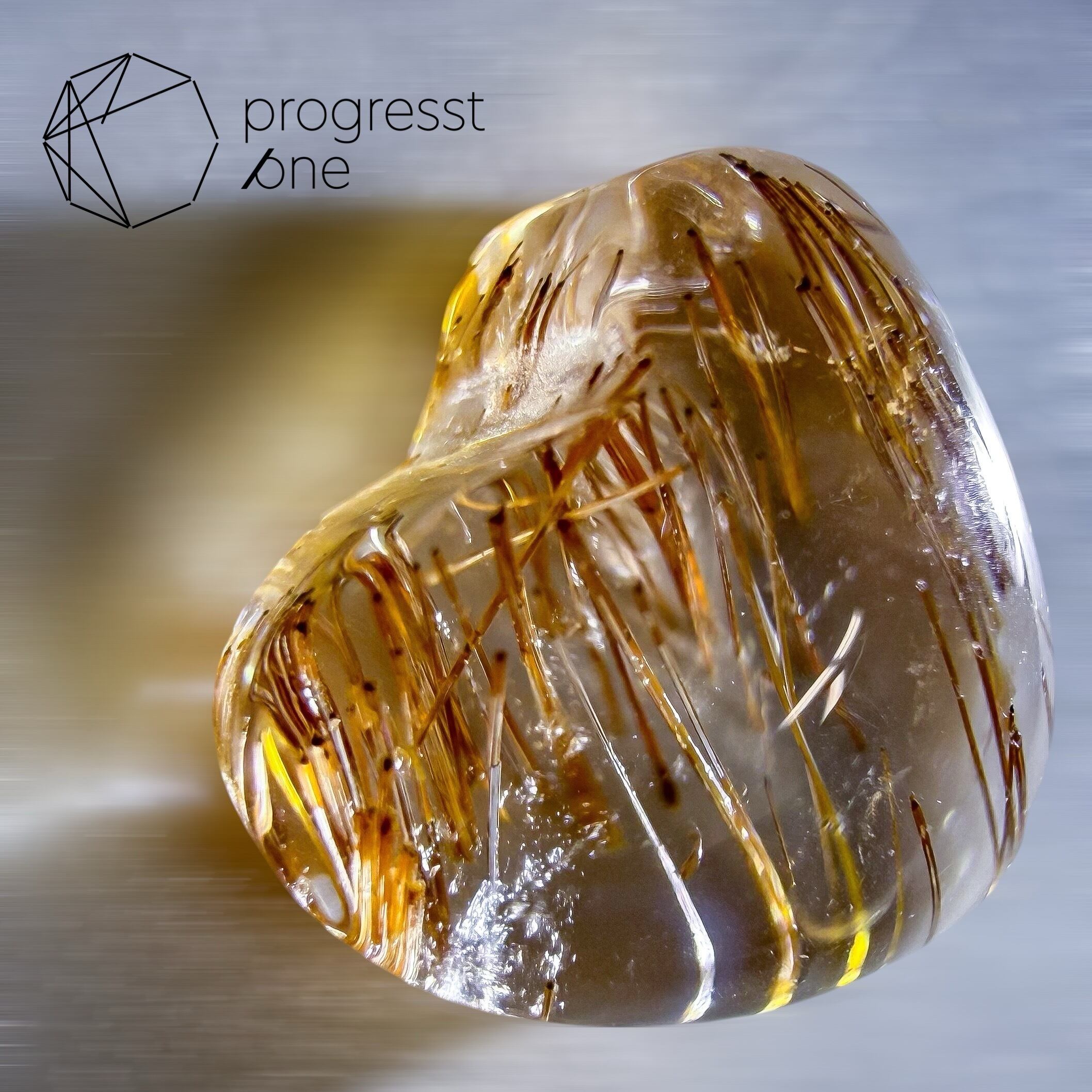 ルチルインクォーツ3.73ct | progresstone