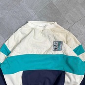 【極上】アディダス スウェット 80s 銀タグ 異素材切替 ゆるだぼ 希少 洗練