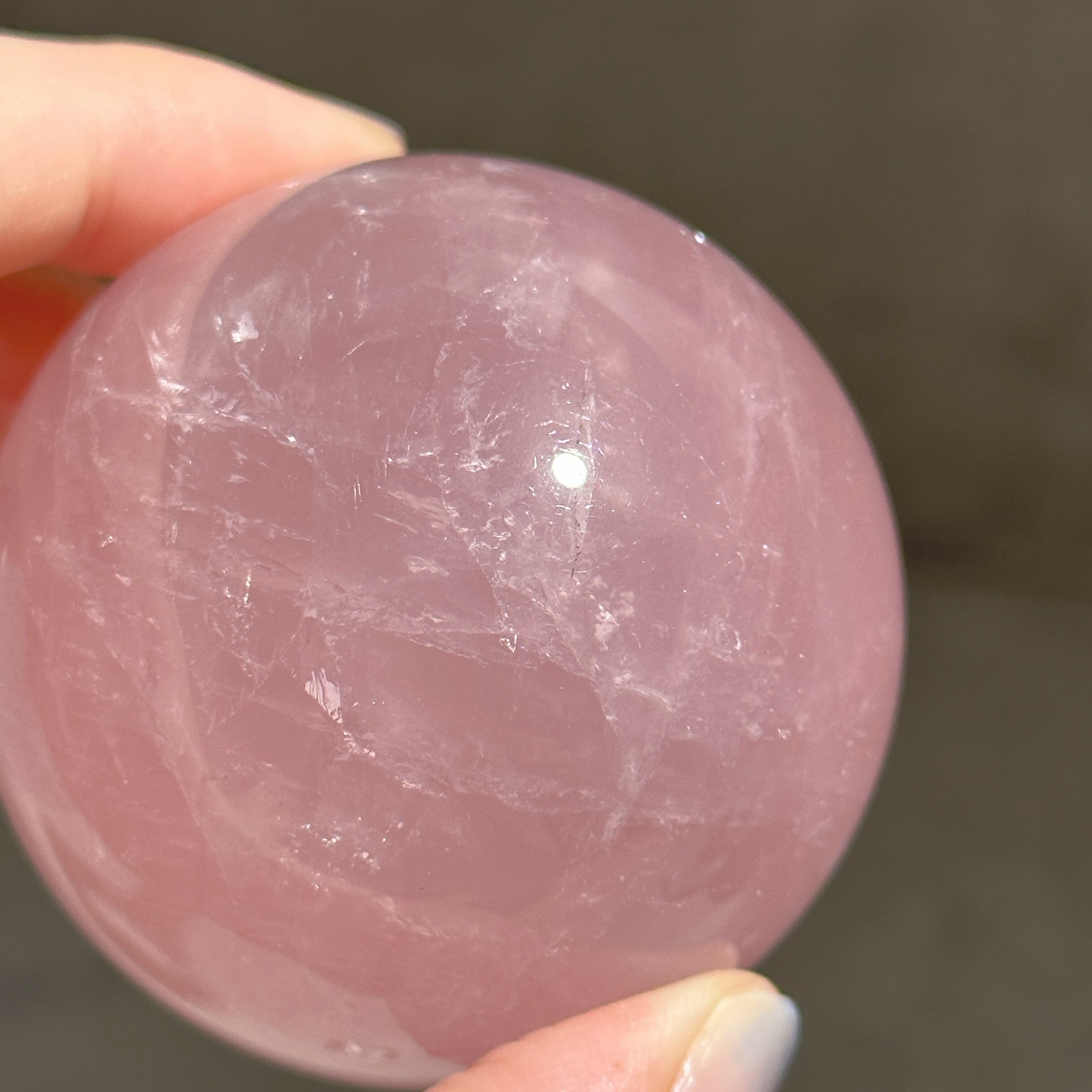 ローズクォーツ★スフィア92mm★パワーストーン★天然石【128】 6f8d7a424db1ca1bab5e819a887ded