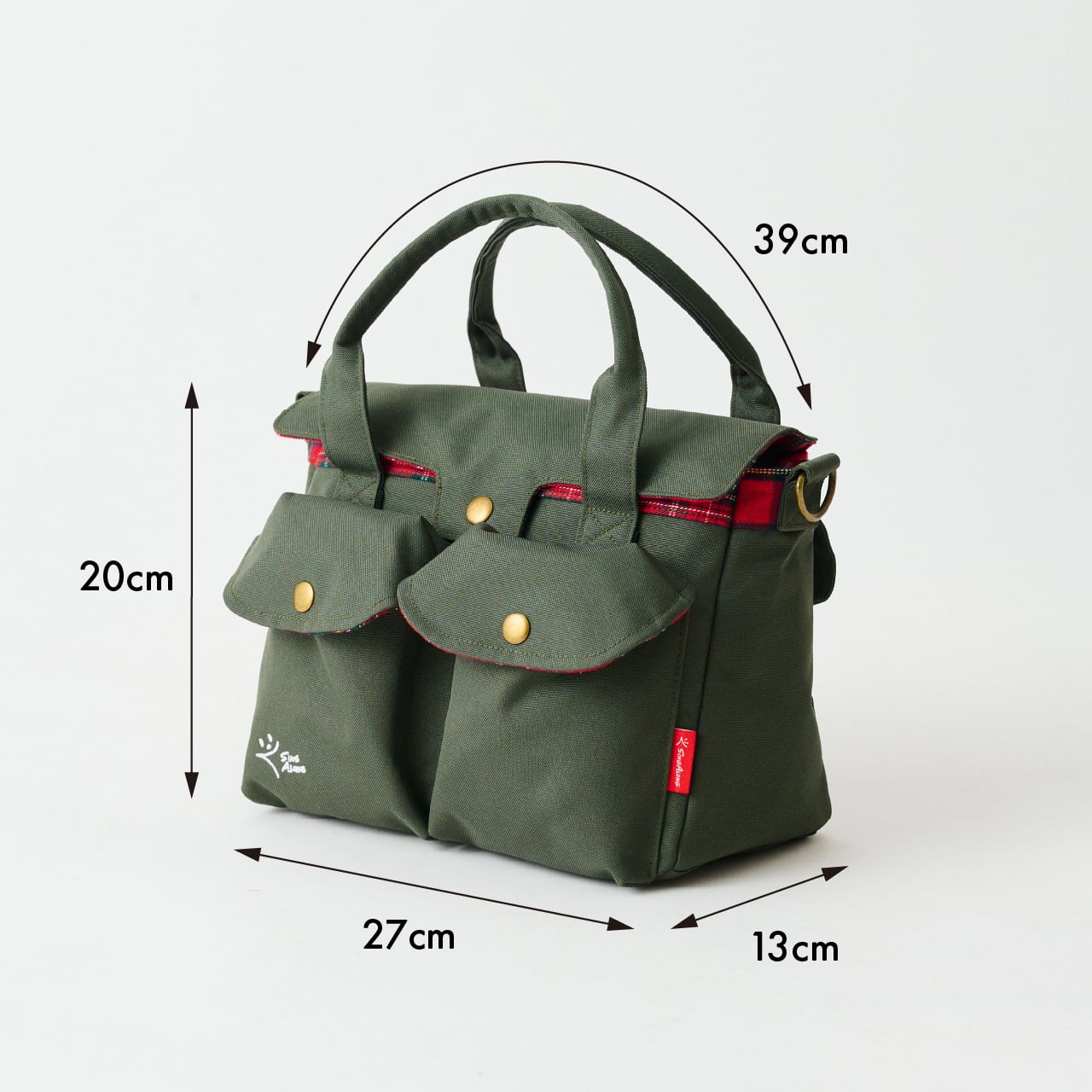 入荷未定】SINGALONG Bag & Mannerpouch khaki | SINGALONG