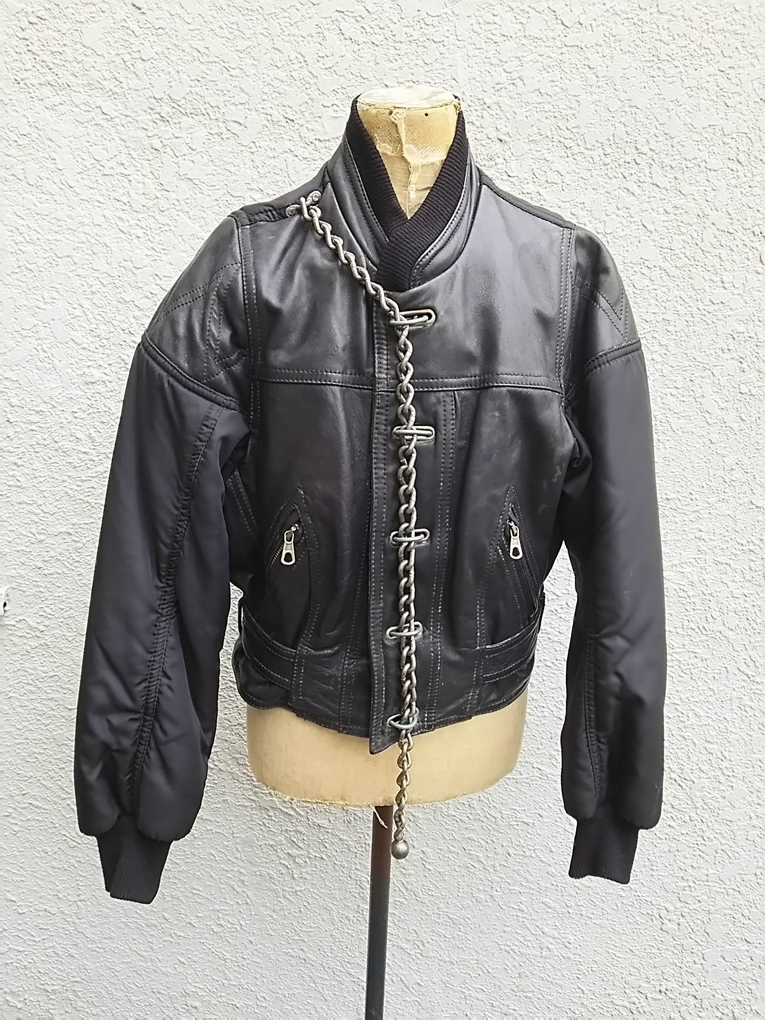 袖丈54cmDIRK BIKKEMBERGS riders jacket 48