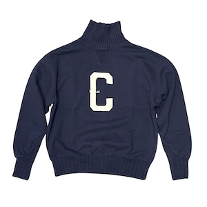 Nigel Cabourn / Athletic Sweat Shirt Lettered / NAVY