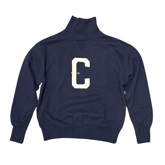 Nigel Cabourn / Athletic Sweat Shirt Lettered / NAVY
