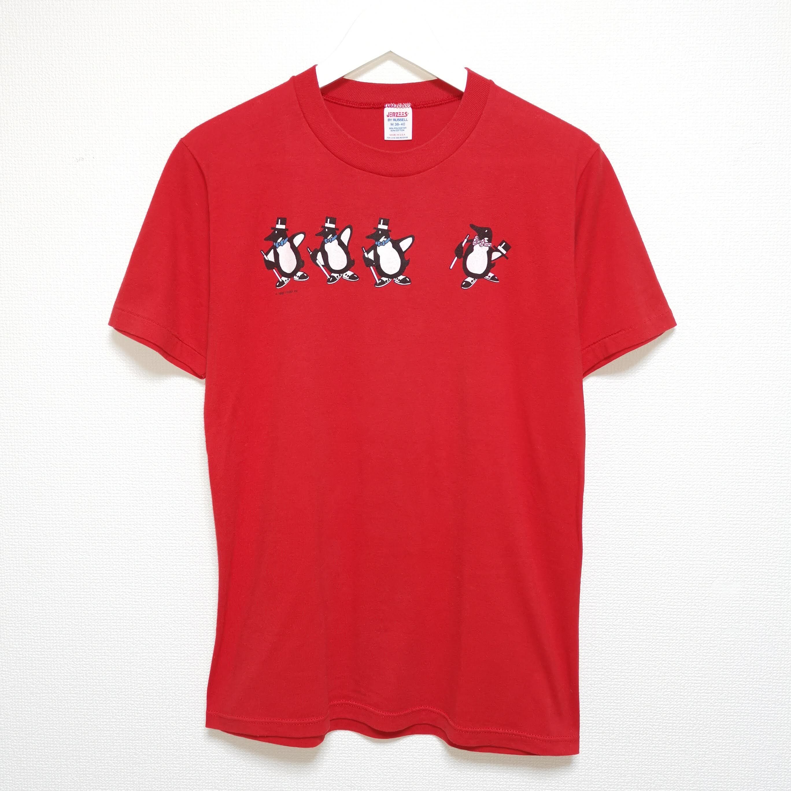 送料無料 M 80s TRISAR INC JERZEES Tシャツ ラッセル USA製 