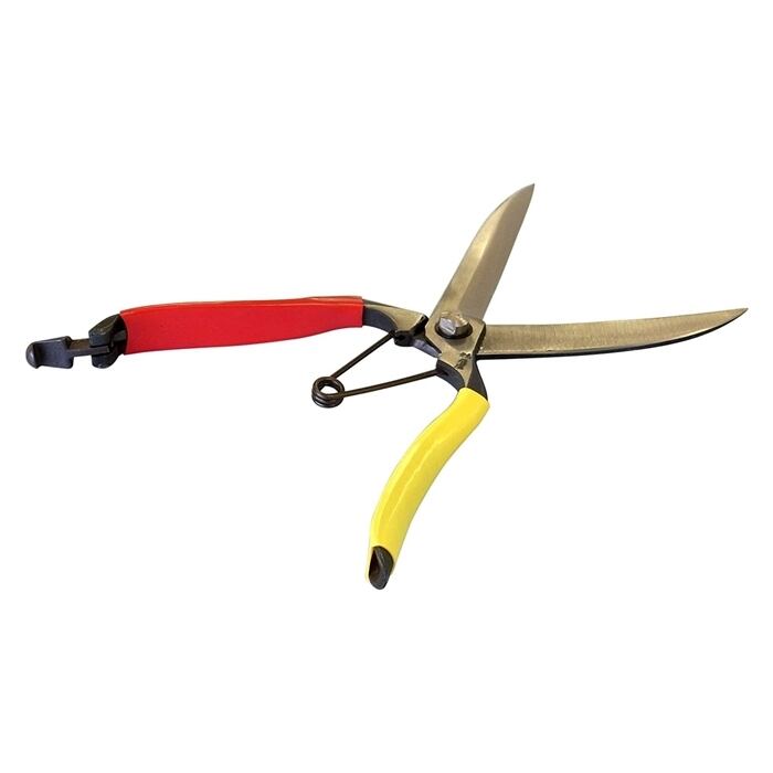 飛庄 刈込鋏 両刃 反刃 片手刈込鋏 270mm 金止 高級 ビニール柄 飛塚製