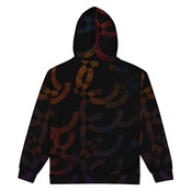 All-Over Print Recycled Unisex Zip Hoodie