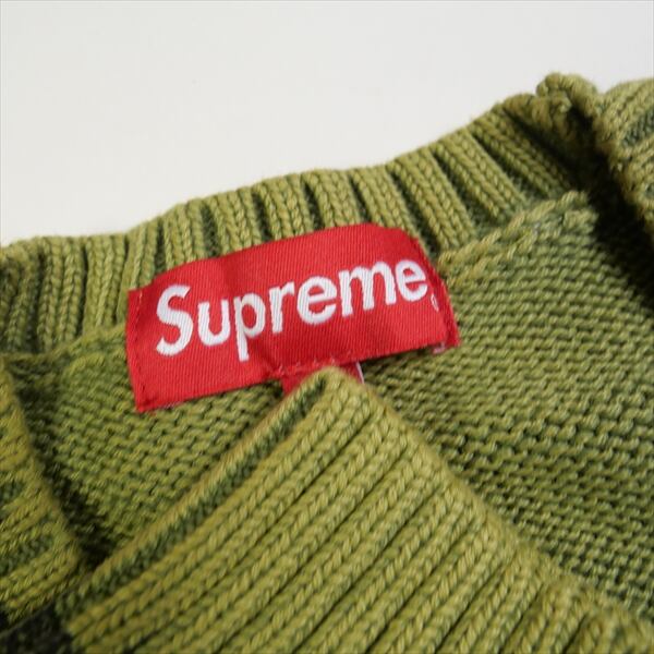 Supreme Gonz Poems Sweater Olive オリーブ