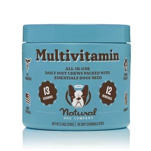 【定期便30日サイクル】MULTIVITAMIN(総合ビタミン剤)　Natural Dog Company　ナチュラルドックカンパニー　