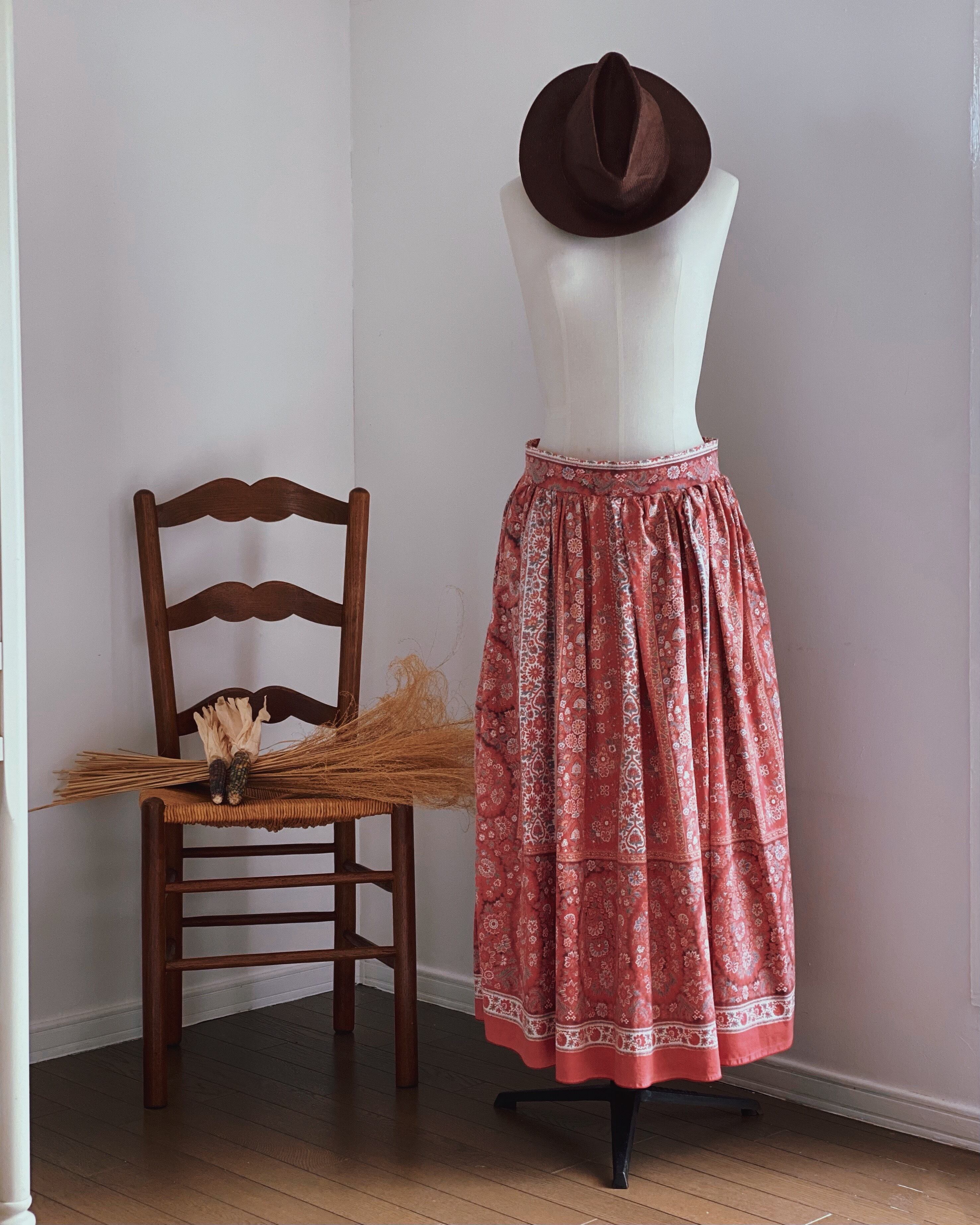 france vintage skirt.