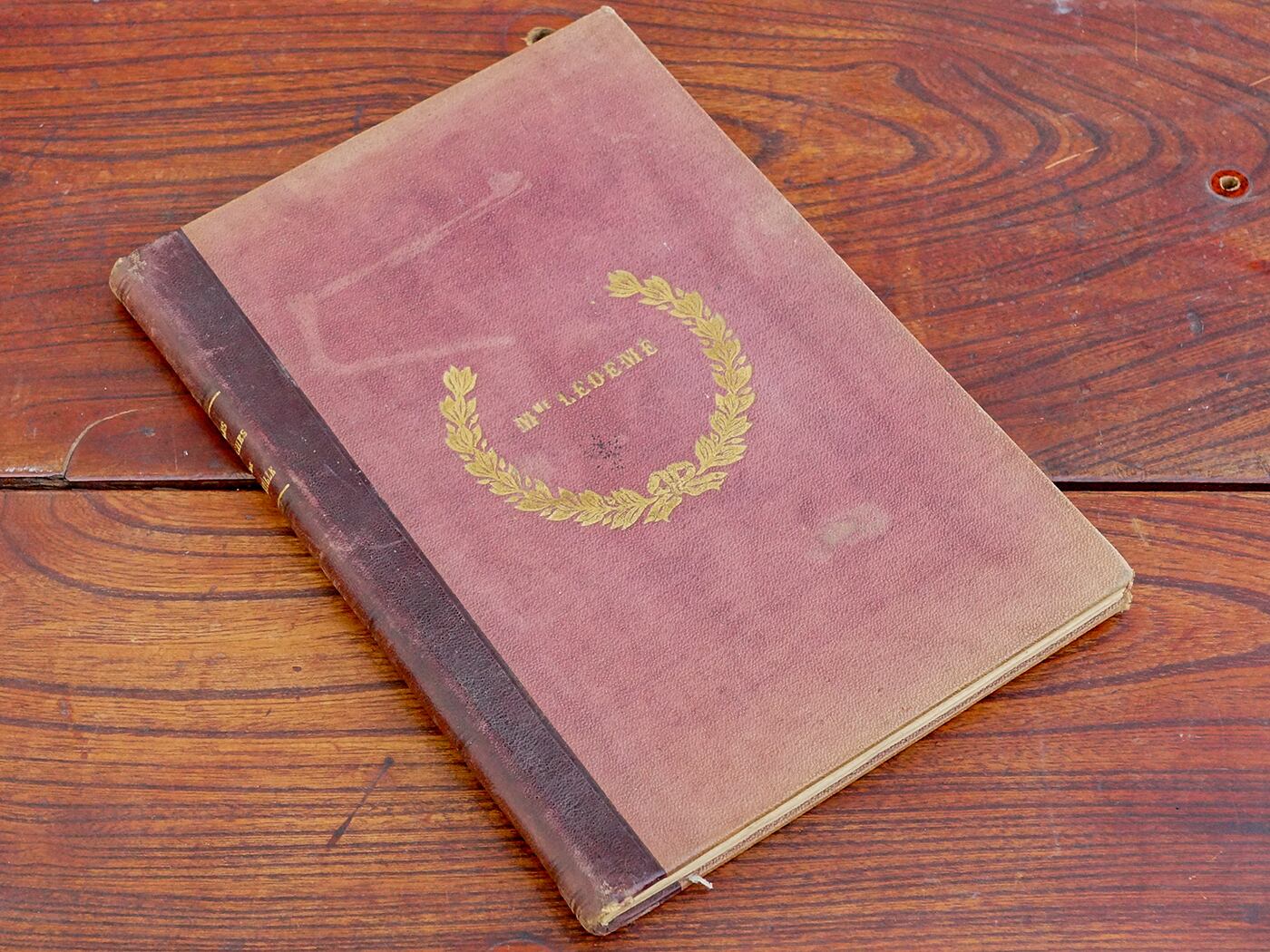 【Antique】フランス オペラコミック楽譜 1800年代後半 /d028_2