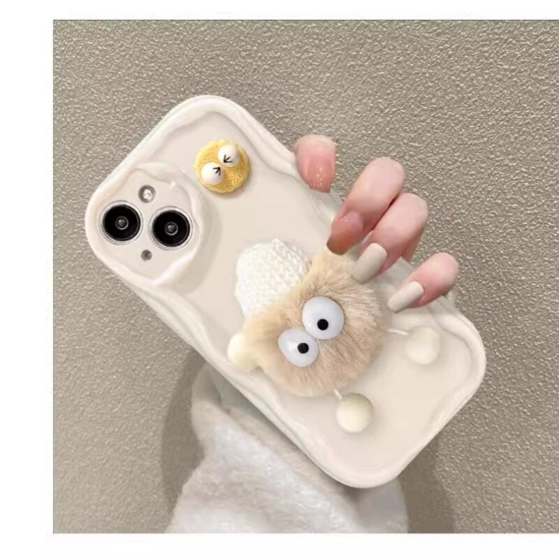 iPhone15 ProMax用ケース iPhone15ProMax保護ケース 立体的なかわいい