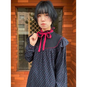 navy Paisley one-piece