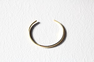 "receiving mode" simple bangle 【gold】S