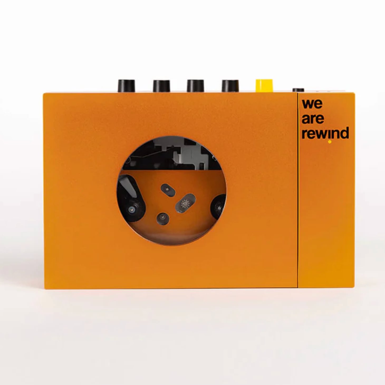 【カセットプレーヤー】we are rewind - Serge（オレンジ）