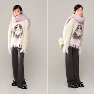 ホーランドロップのふわもこセーター E00592