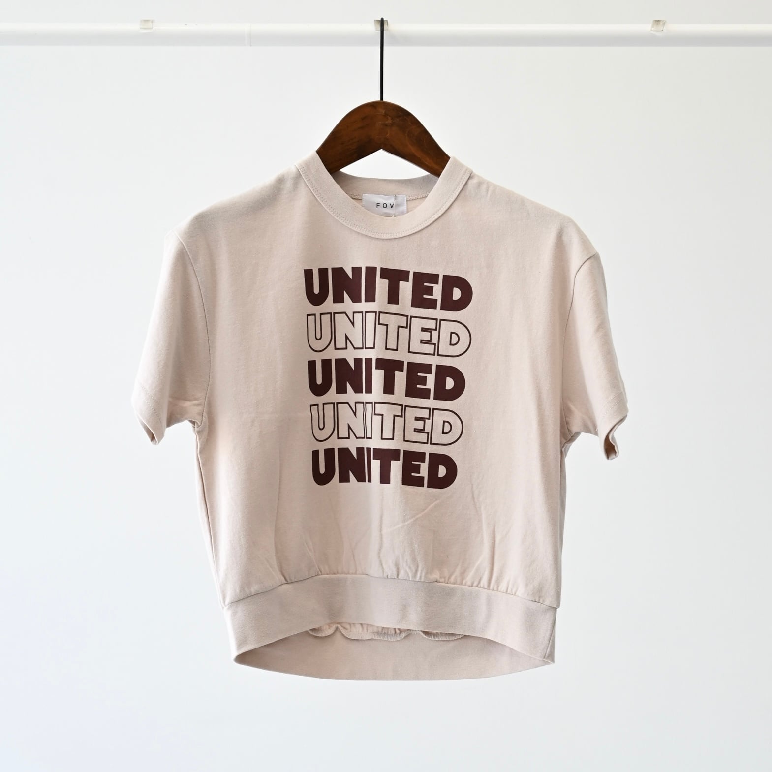Fov United Pullover【90-140cm】Sand