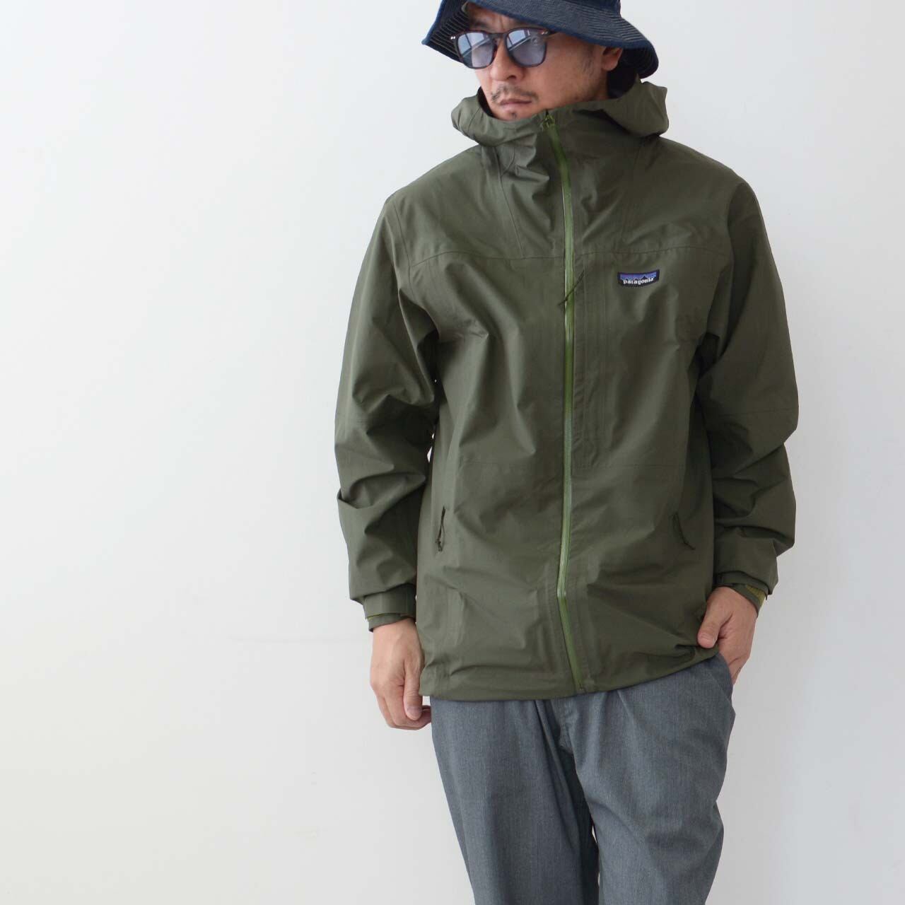 パタゴニア 手っ取り早かっ ボルダーフォークレインジャケット メンズS  