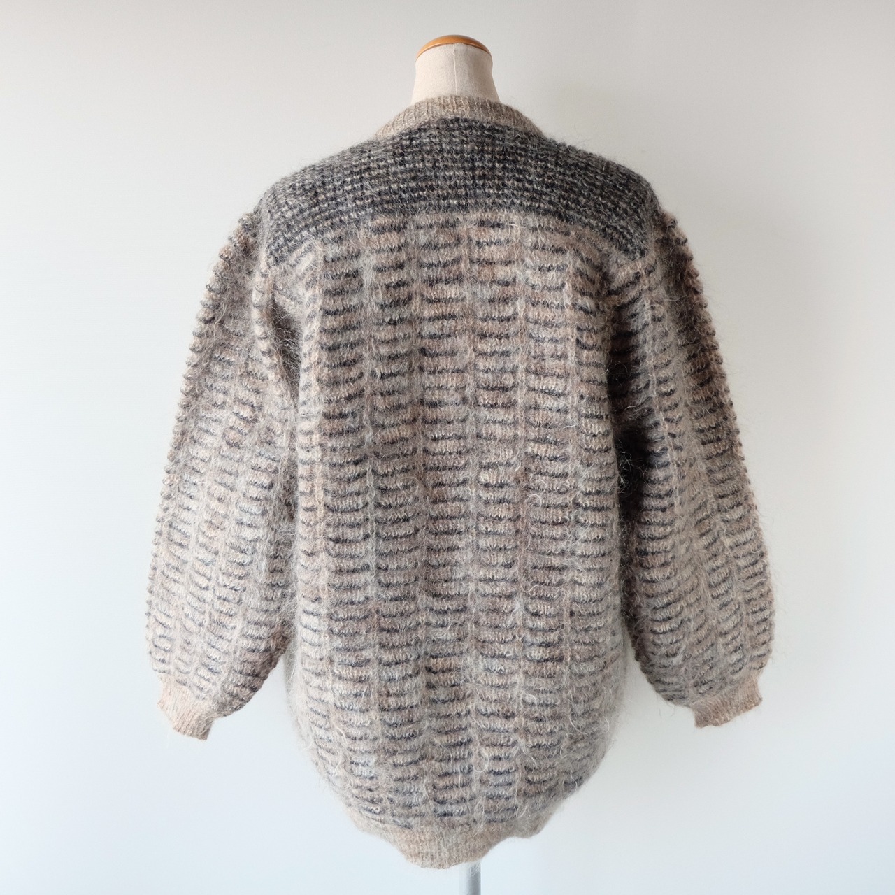 Vintage Shaggy knit cardigan | 7:3