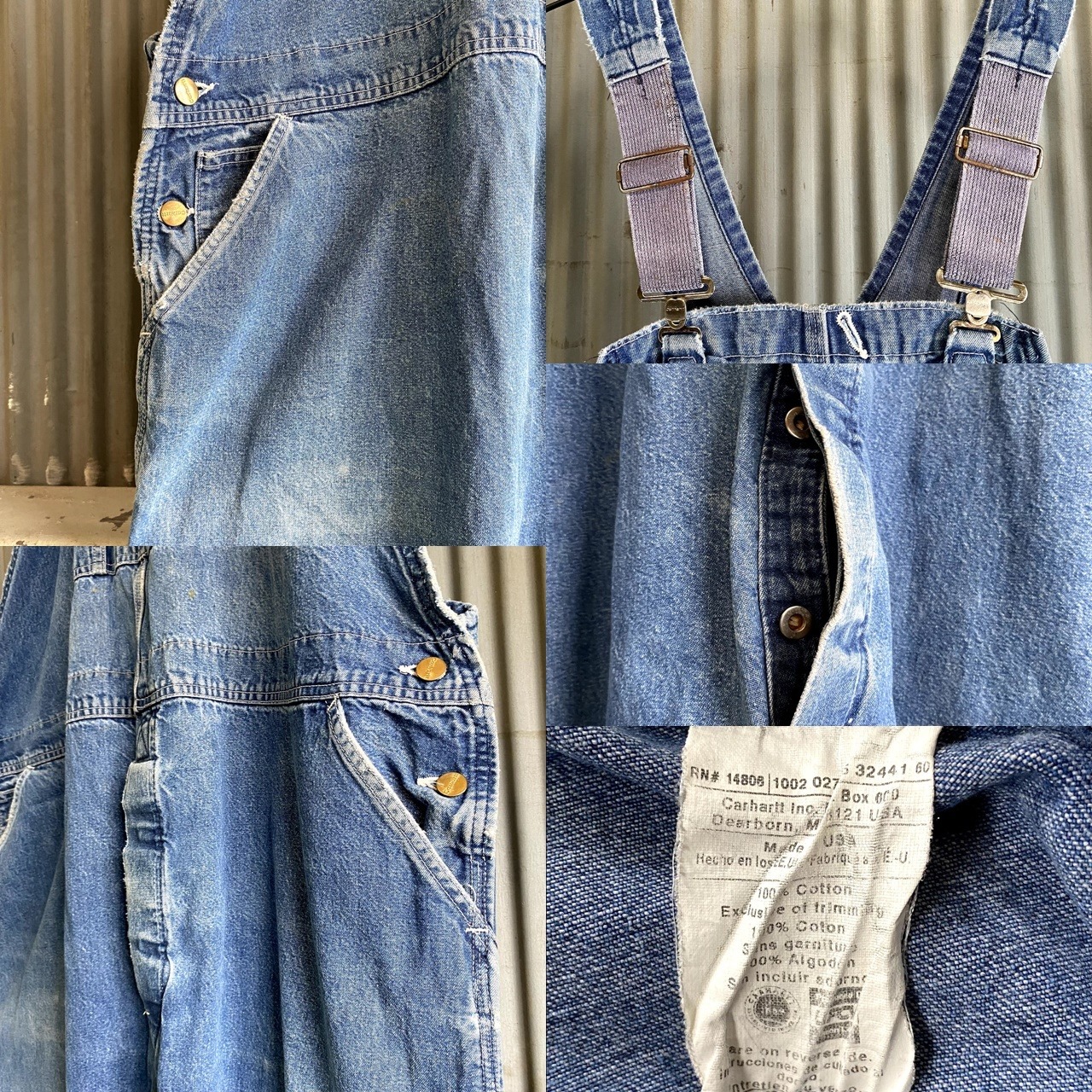 ビッグサイズ 90年代 ビンテージ USA製 Carhartt カーハート デニム 