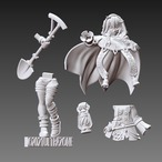 墓守娘「イスクラ」STLデータ版