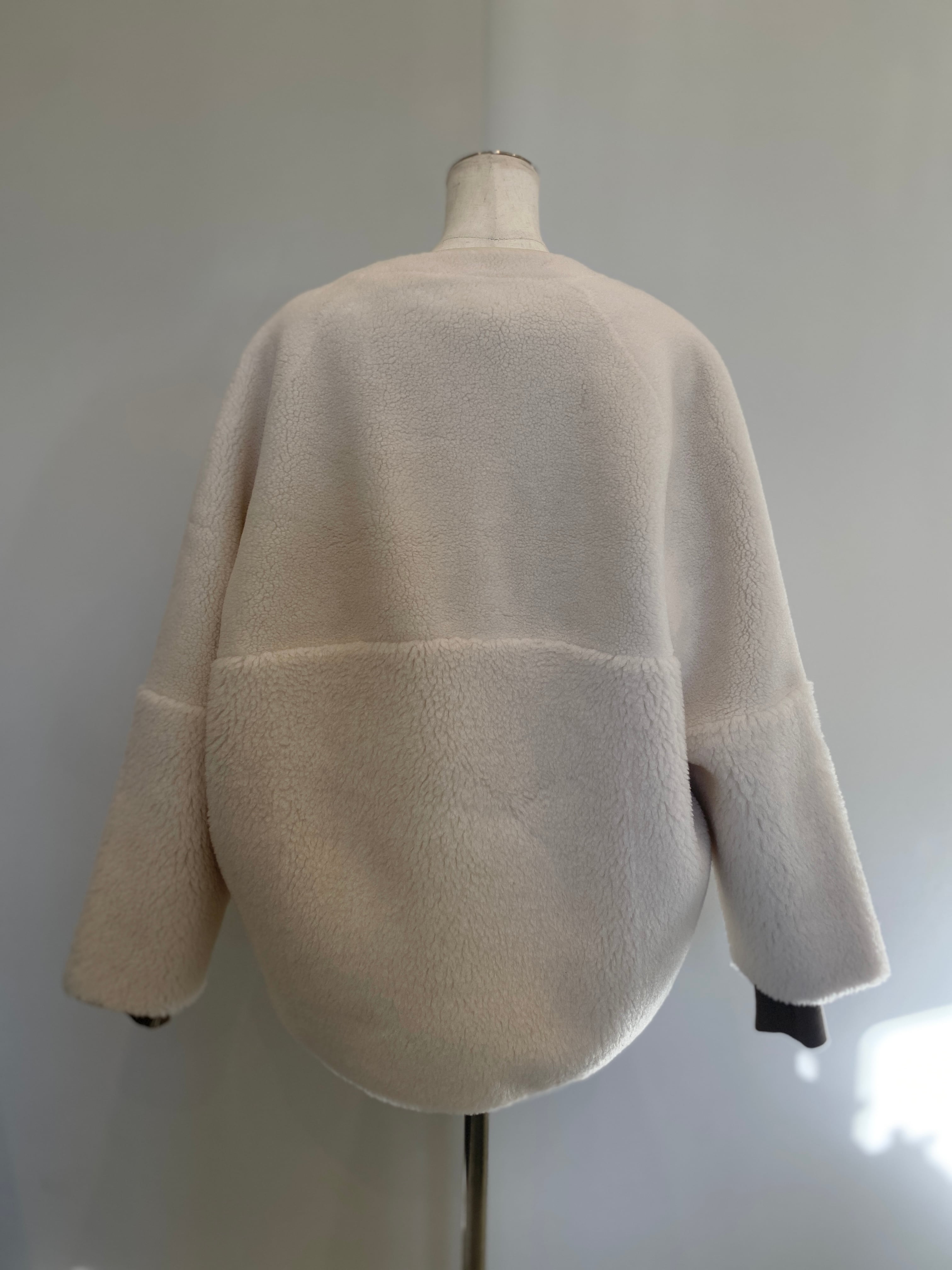 【PASSIONE】リバーシブルムートンボアコート