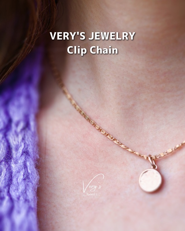 Clip Chain 316L【40-50cm】【Very's Jewelry】
