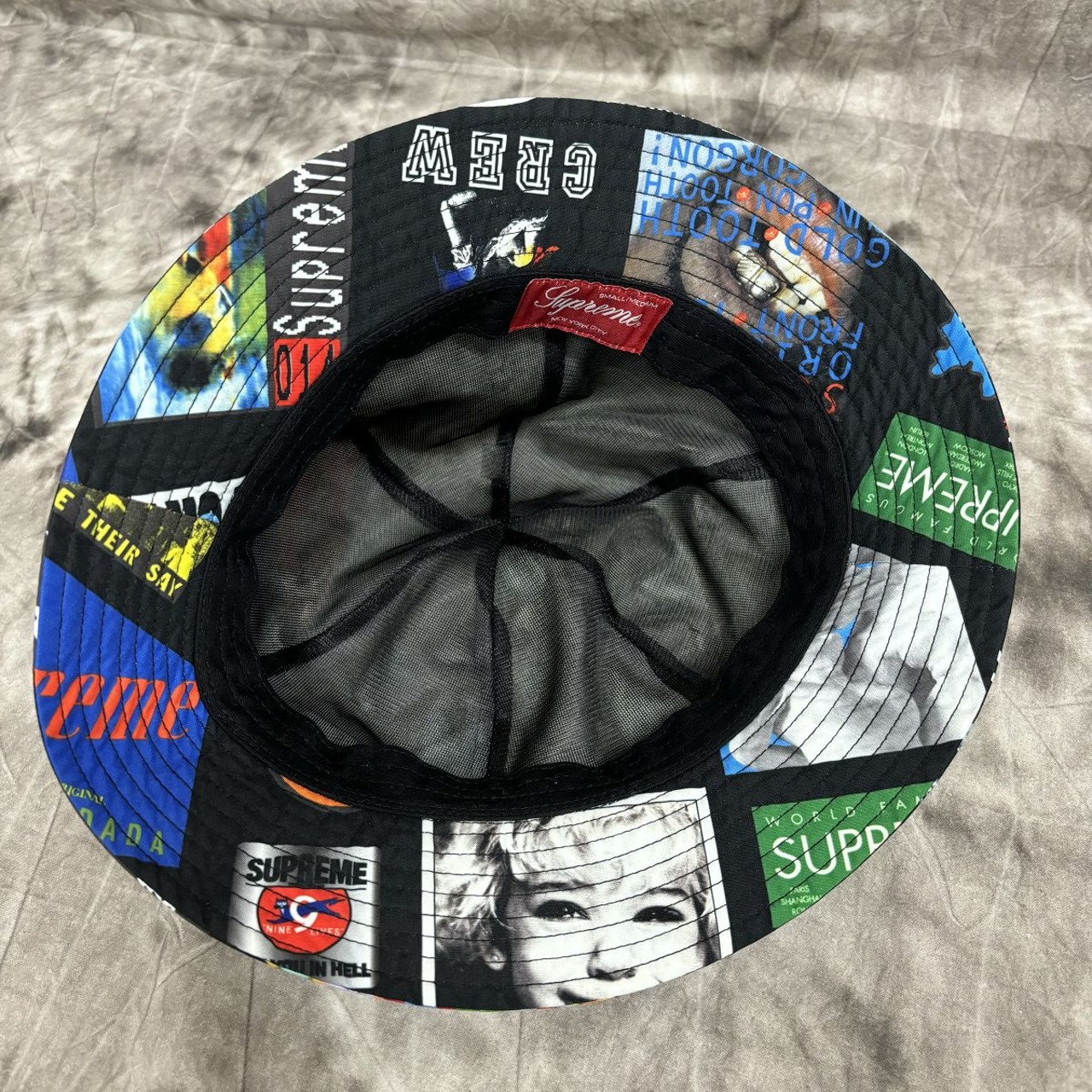 BURBERRY SUPREME 湿し バケットハット SM