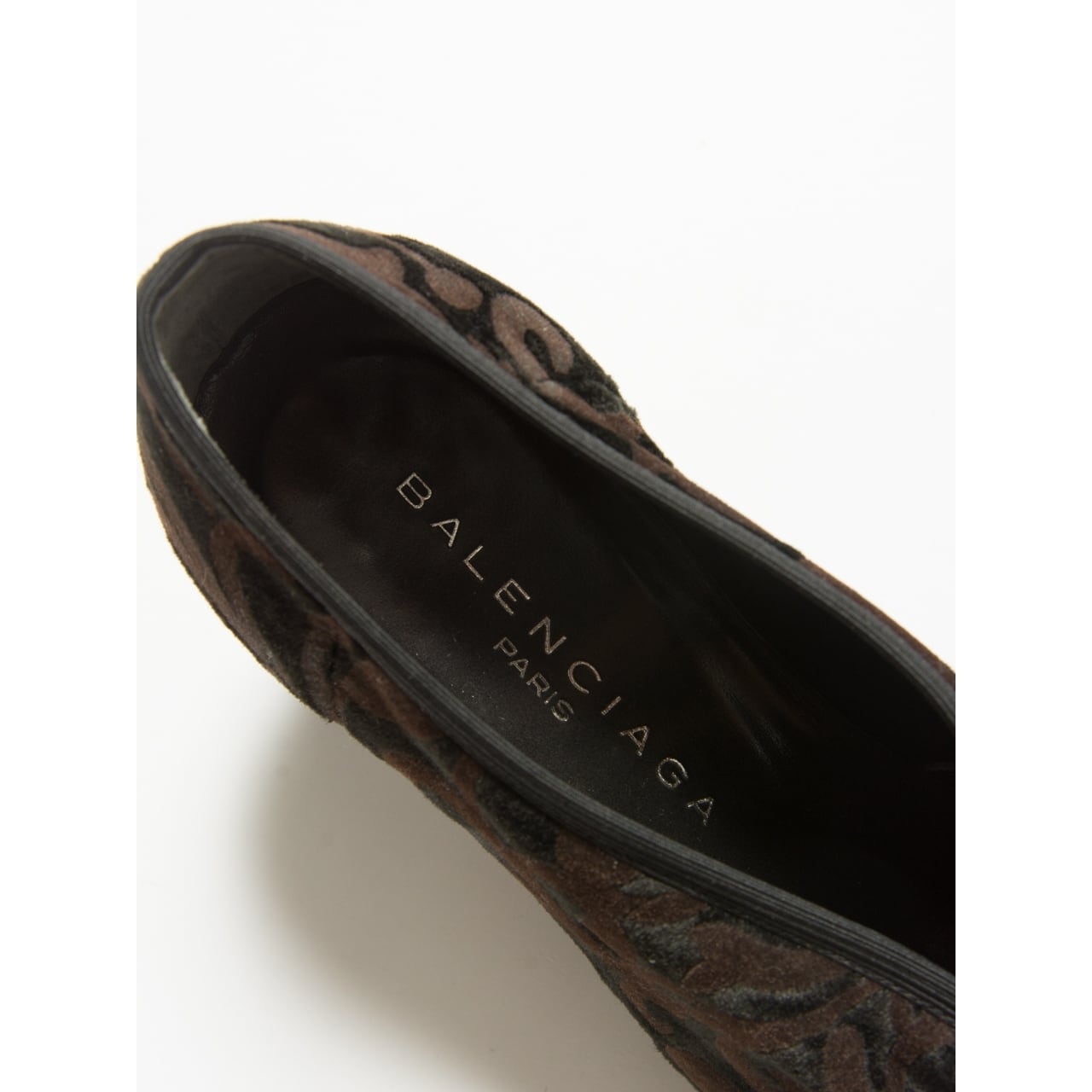 【BALENCIAGA BB】Made in Japan velvet pumps(バレンシアガ ベルベットパンプス35 1/2)8d