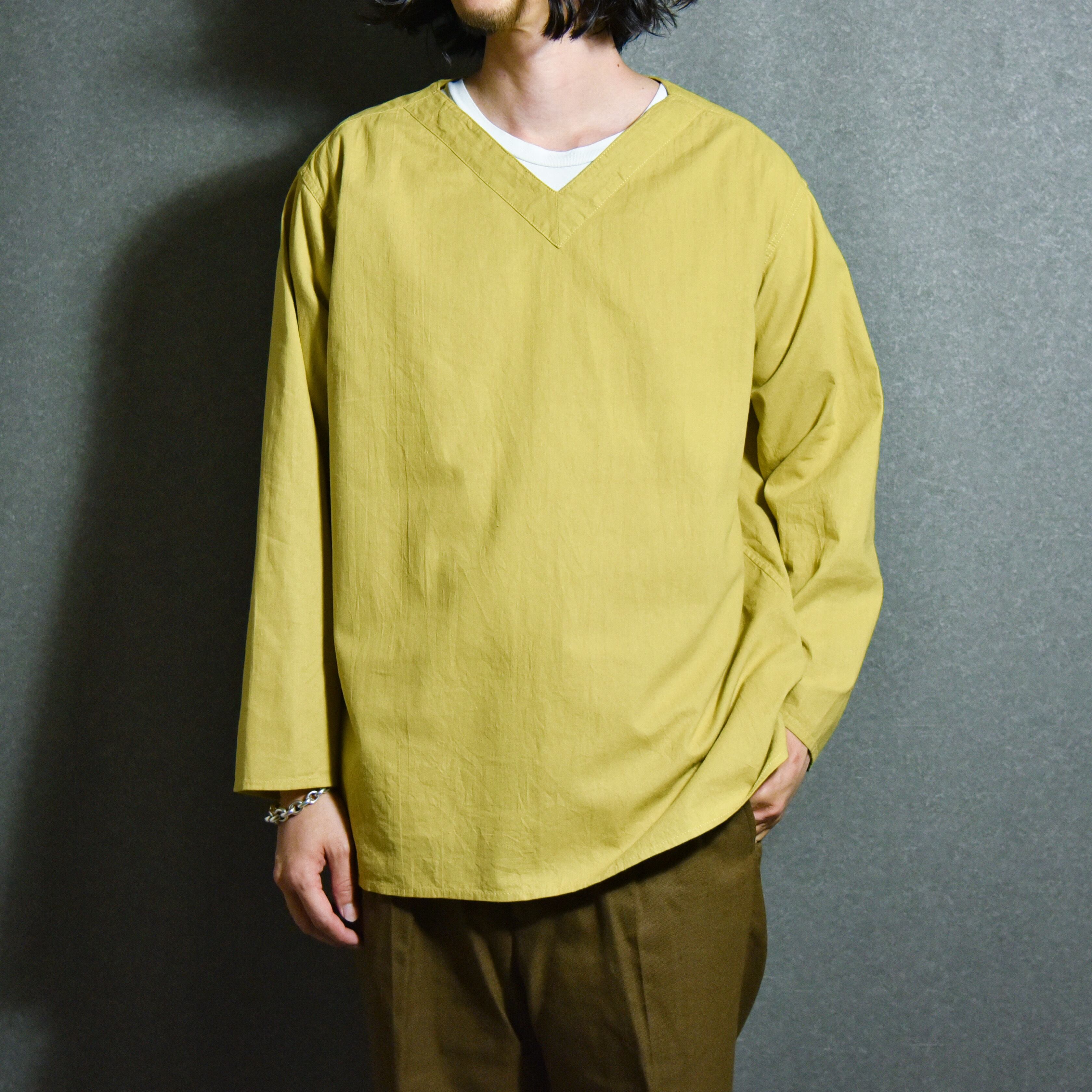 Lサイズ！PorterClassic ガーゼプルオーバースリーピングシャツ
