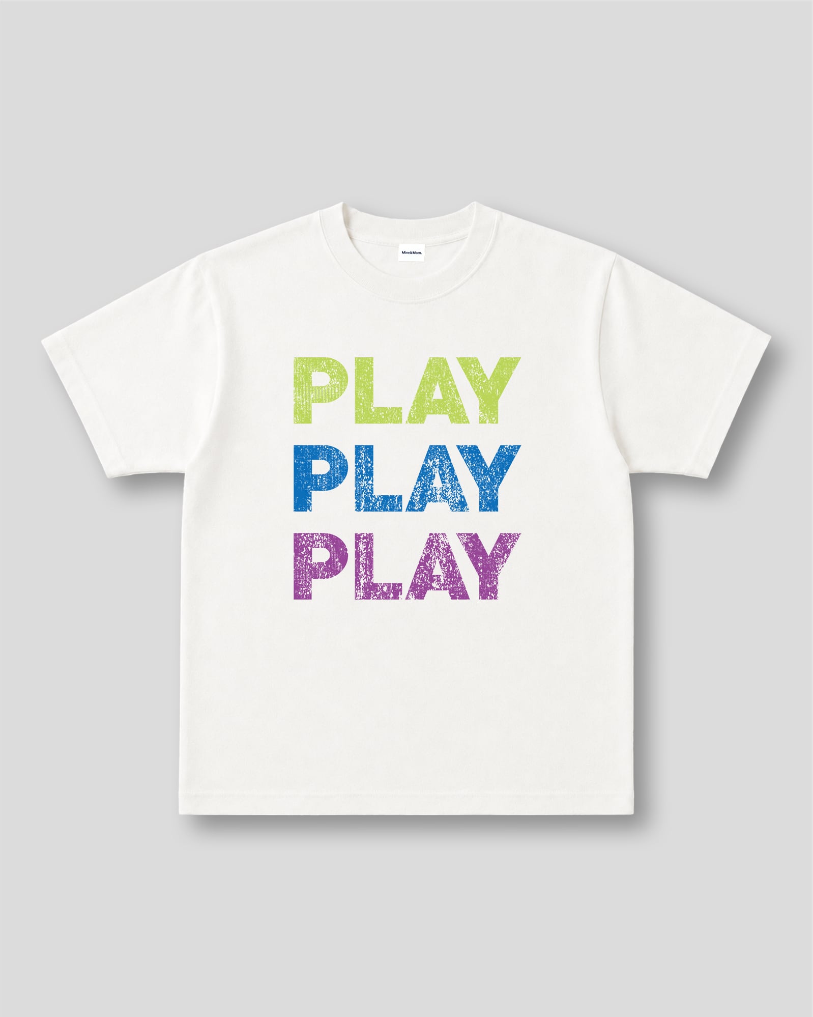 LP MM PLAY VINTAGE LOGO S/S TEE WHITE