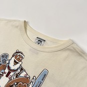 CAPTAIN SANTA キャプテンサンタ ANCHOR COLLECTION プリント 半袖Tシャツ サイズ S /ホワイト/日本製