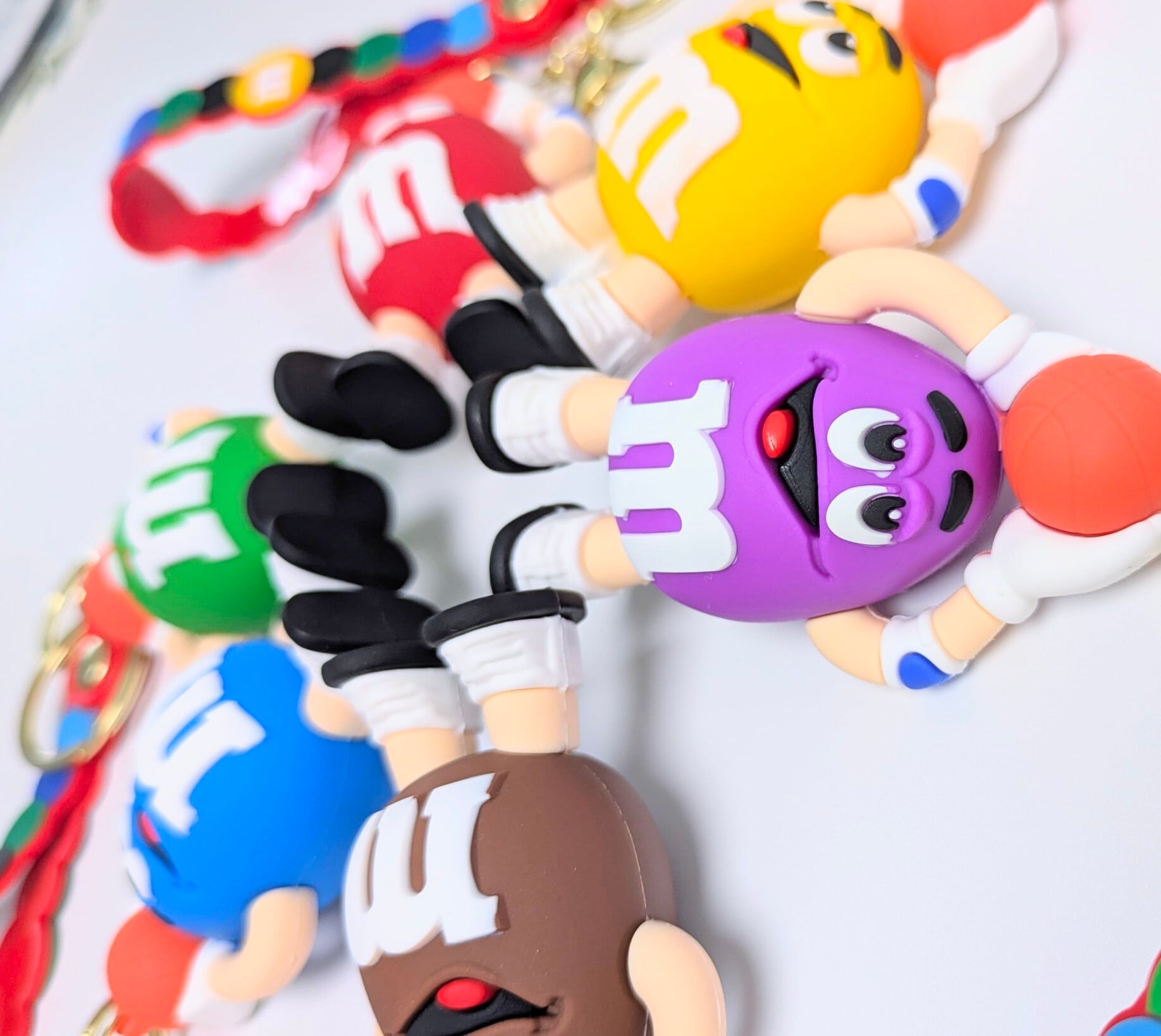 ♧【 m&m's ( エムアンドエムズ ) 】3D Rubber KeyHolder / 3Dラバー