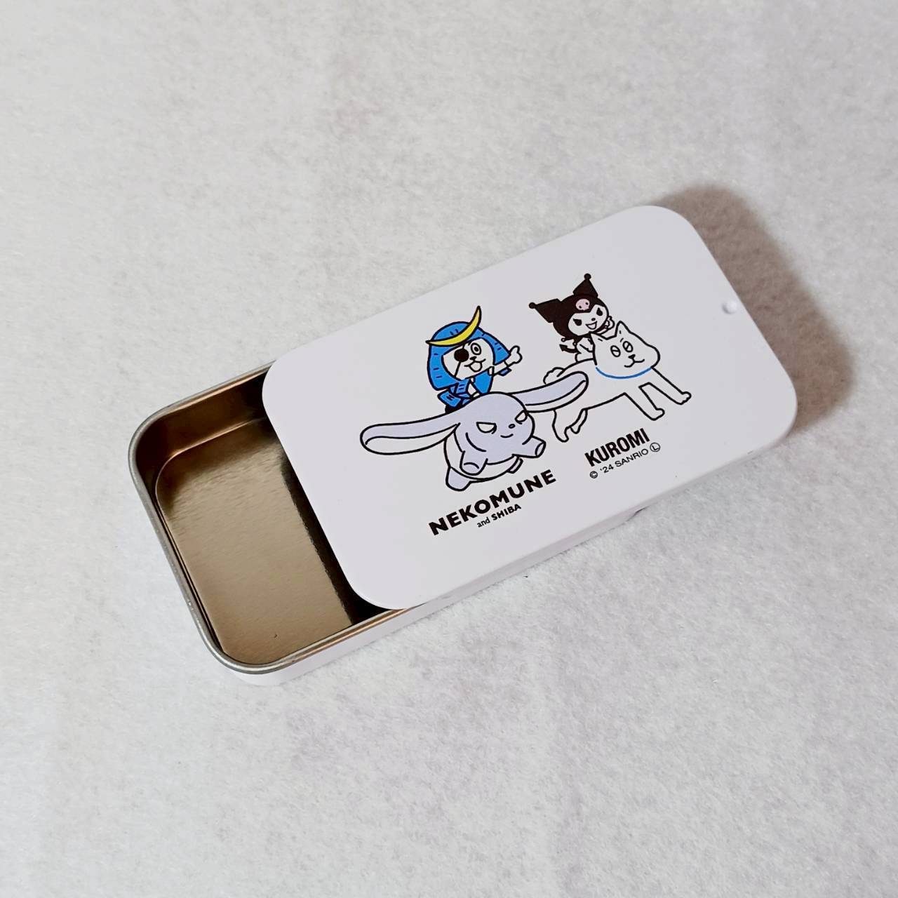 サンリオキャラクターズ×ネコムネandシバ スライド缶 | TORCH-Online Shop-