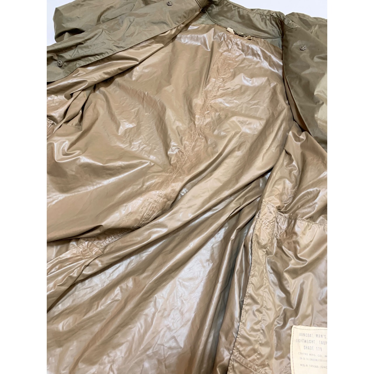 62s US ARMY LIGHTWEIGHT RAIN COAT Size 36REGULAR