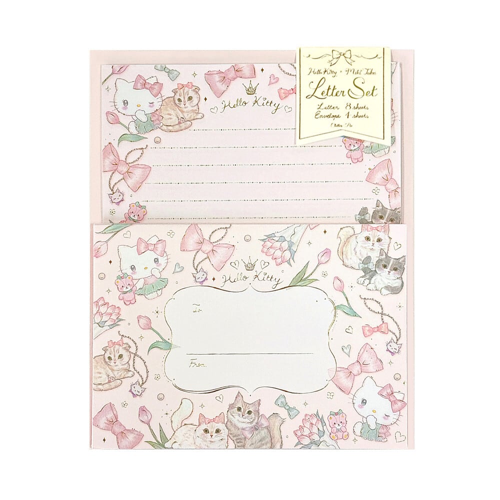 サンリオ×たけいみき エレガンス・ハローキティ レターセット