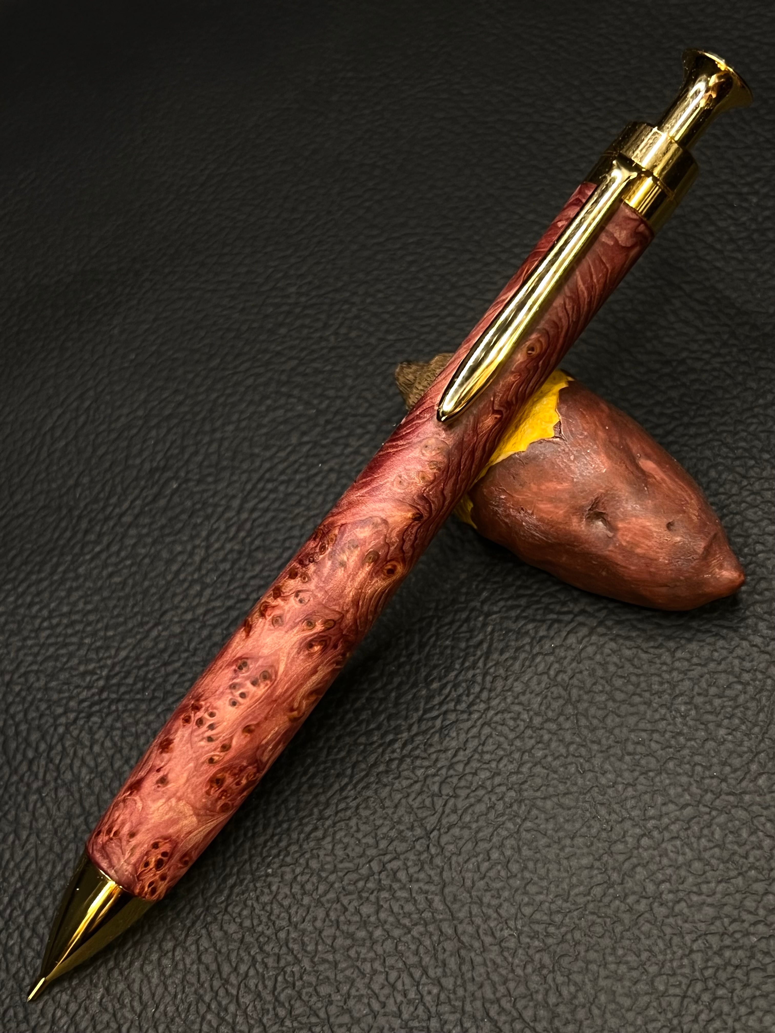 23 黒檀瘤 極上杢 シャープペンシル限定 | こぶた工房