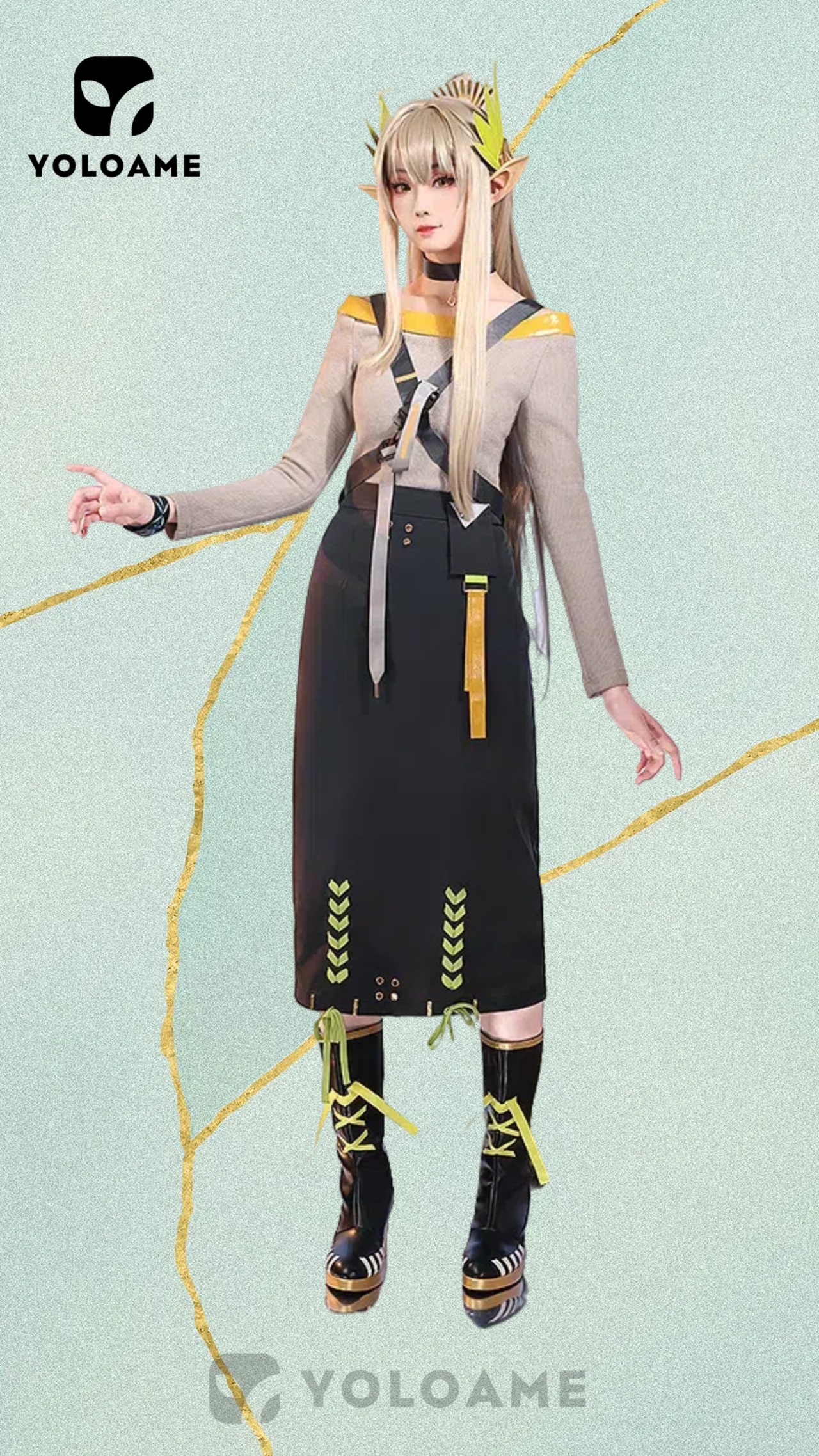 三分妄想 アークナイツ  ミュルジス コスプレ衣装