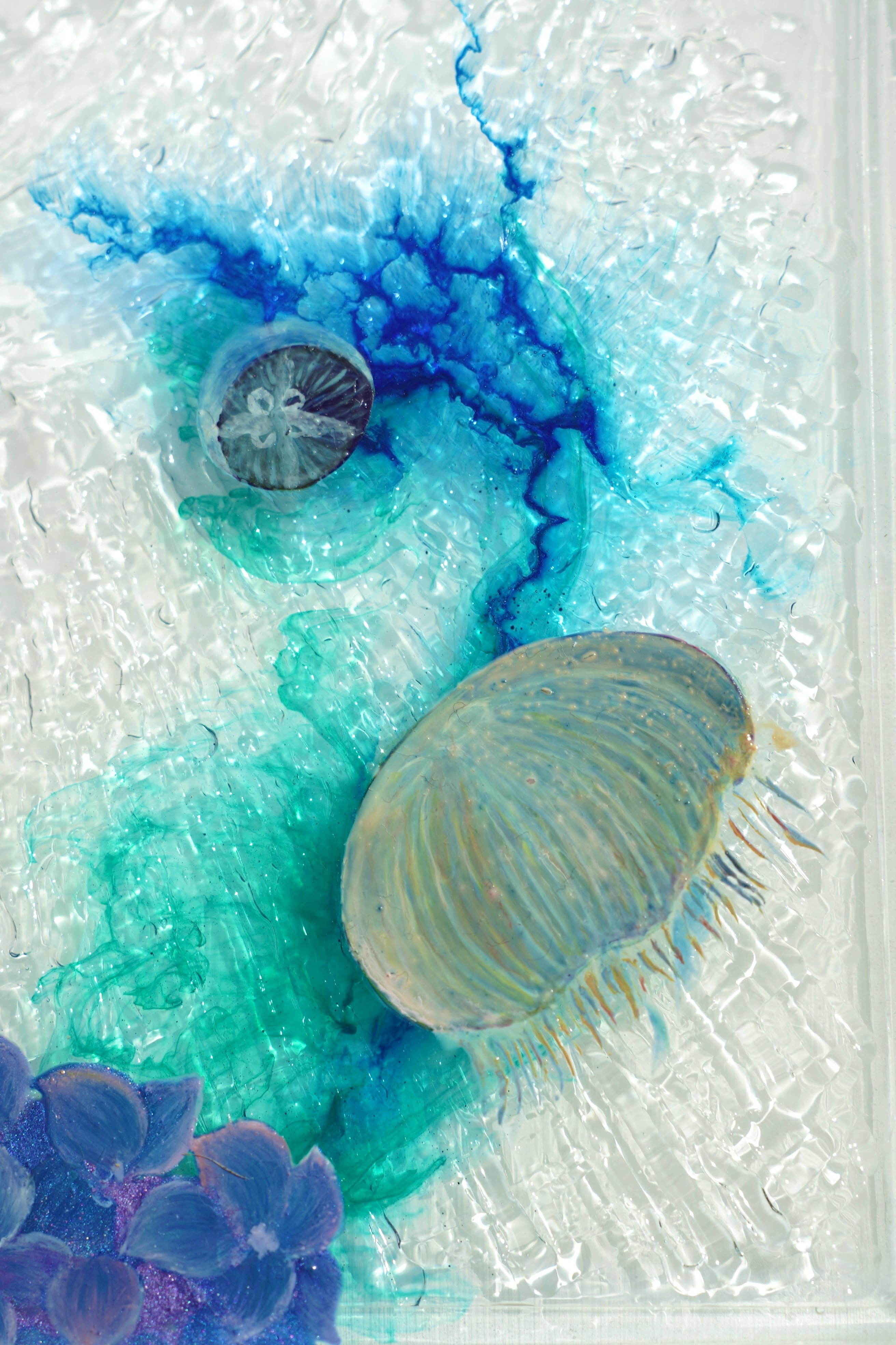 絵画】海の花園 「移ろい」 | Sayaka