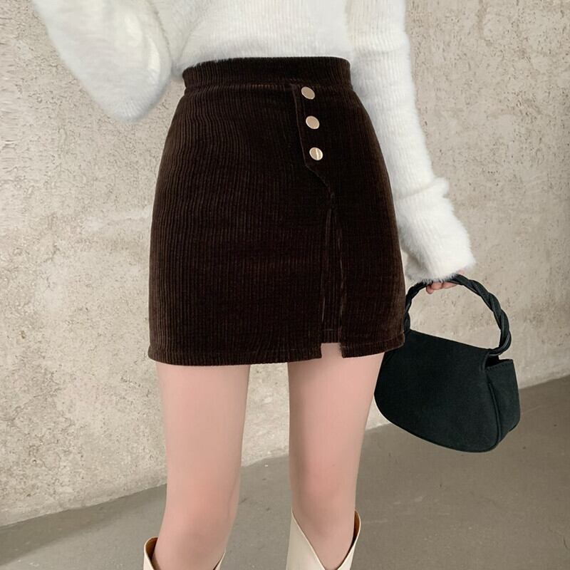 スカート オータムAライン 大人ガーリー スウィート キュート カジュアル 秋物 ガールズファッション58193121238