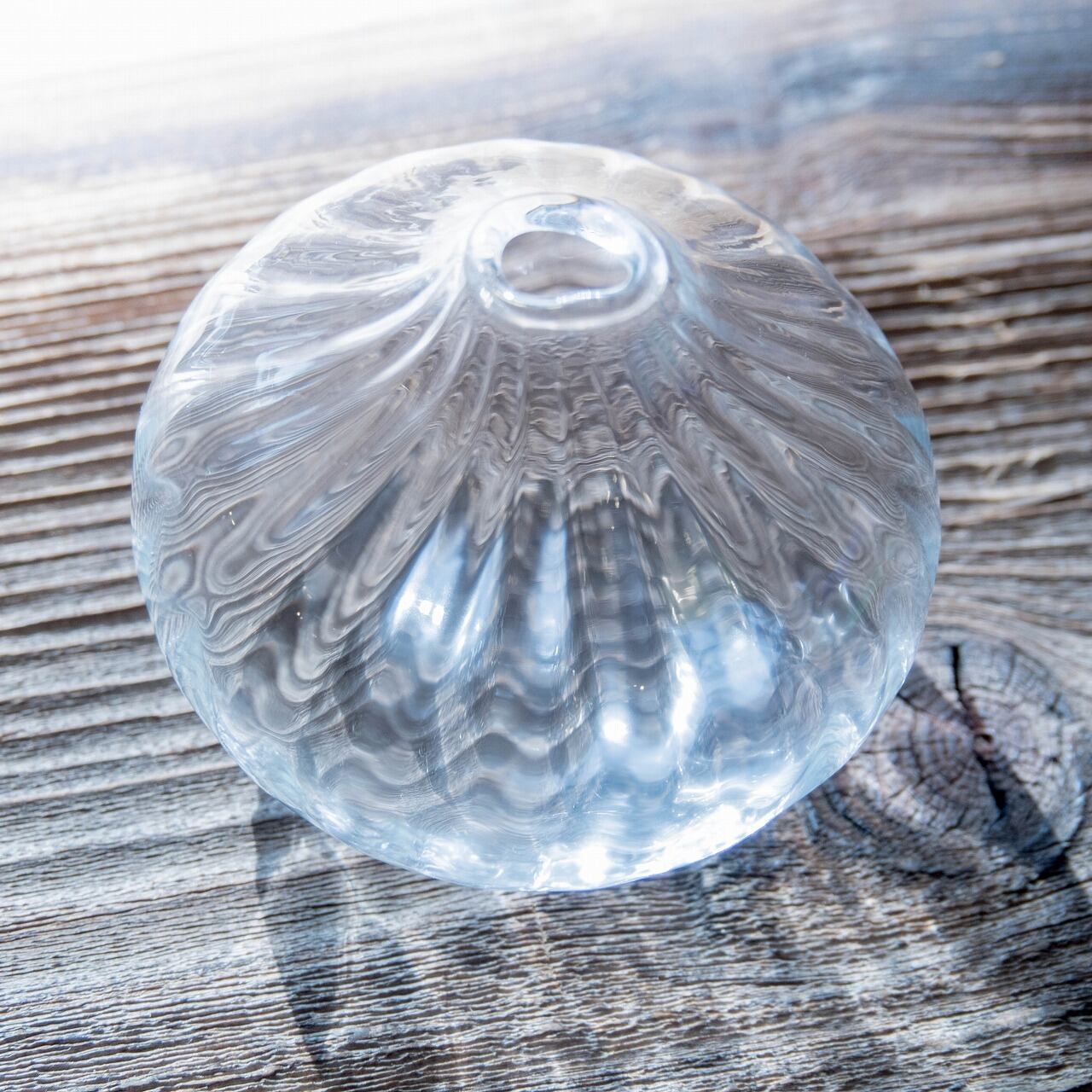 再入荷)そら豆ガラス商店 花器 たまねぎ 【ガラス 一輪挿し】再入荷