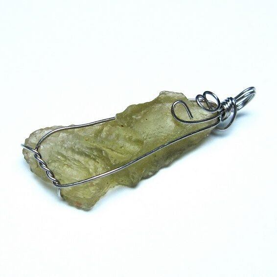 リビアングラス ペンダント 一点物 メール便可 [M便 1/20] 112-13573