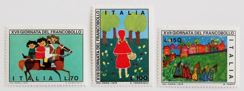 切手の日 / イタリア 1975