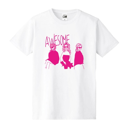 ユニセックス Tシャツ・“AWESOME”