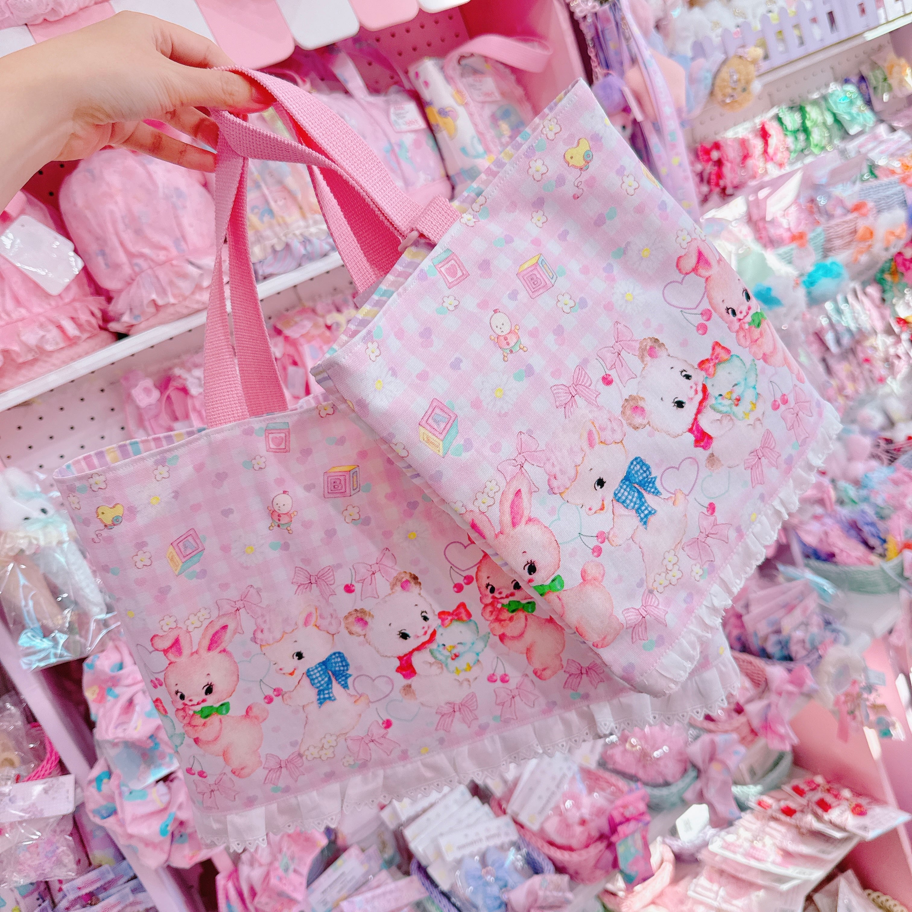 【M6】54-6レッスンバッグ＆上履き入れセット