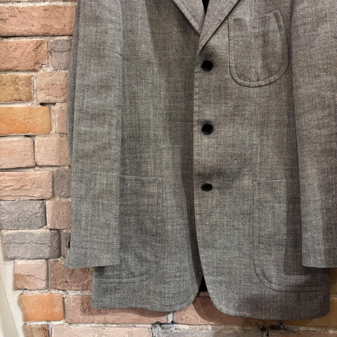 Brooks Brothers 三者混 3Bジャケット シルク×リネン×コットン 