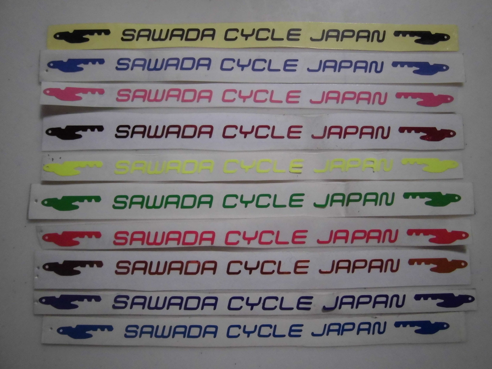 サワダサイクル キーマーク ステッカー - 画像1