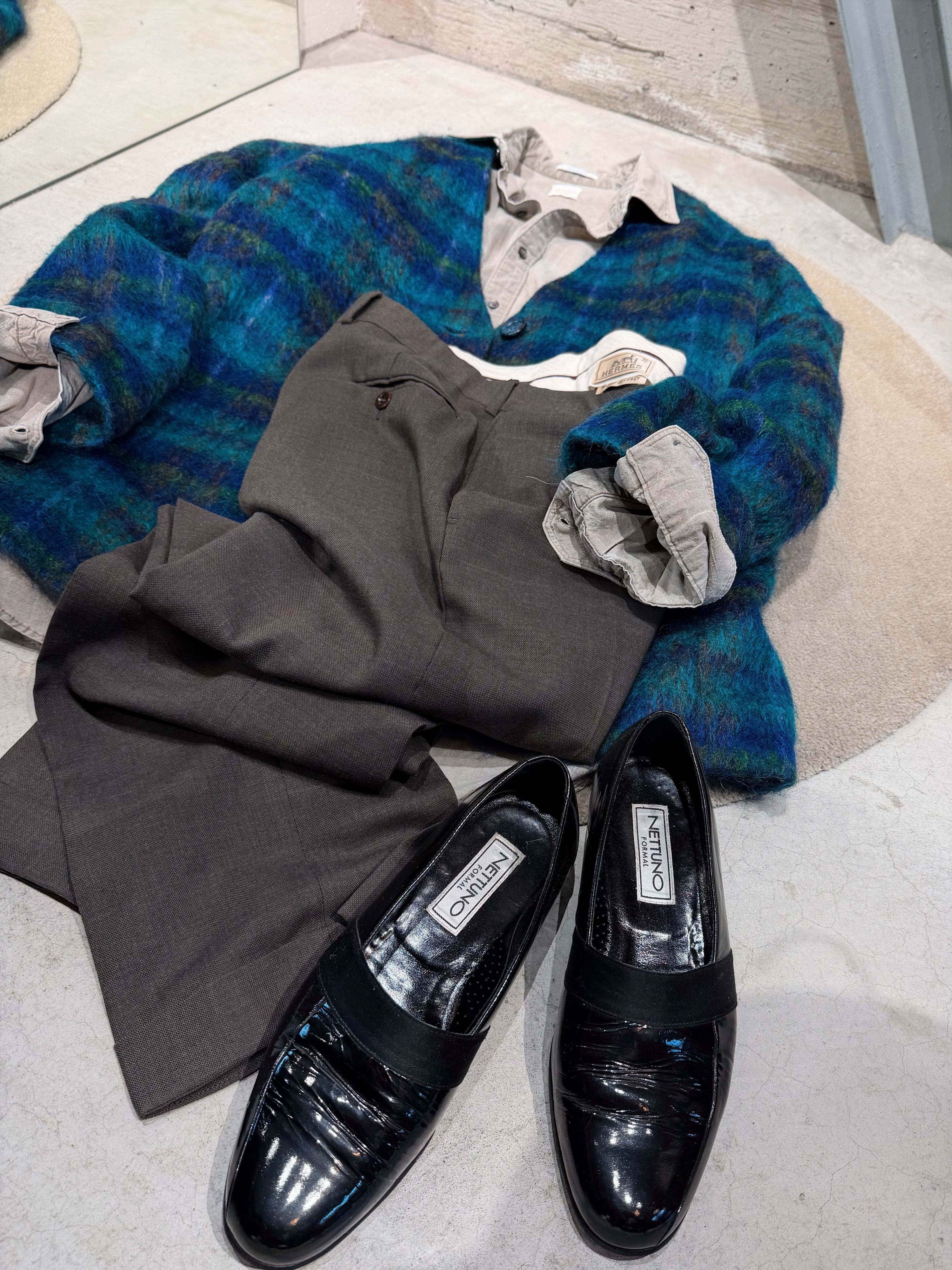 (AC421) Enamel opera shoes